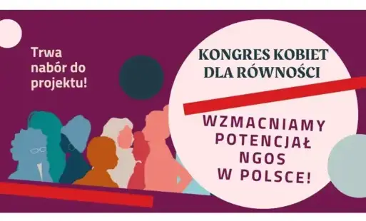 Zdjęcie do Kongres Kobiet zaprasza do udziału w projekcie