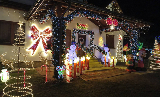 Zdjęcie do Rozstrzygnięcie konkursu "Na najpiękniejszą iluminację świąteczno-noworoczną"
