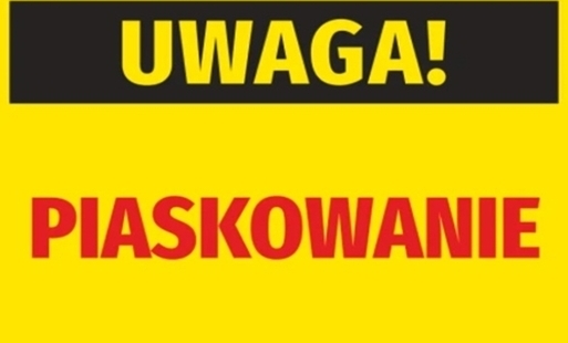 Zdjęcie do UWAGA! Piaskowanie nawierzchni