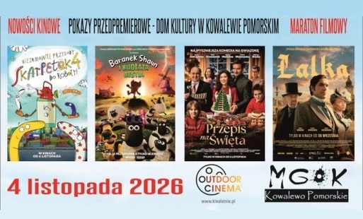 Zdjęcie do Filmowy listopad w Domu Kultury!