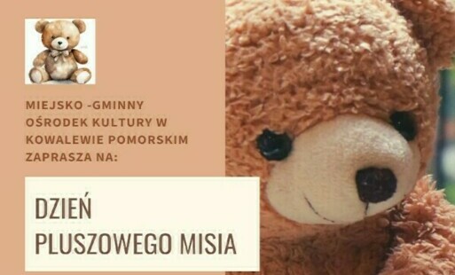 Zdjęcie do Dzień Pluszowego Misia 