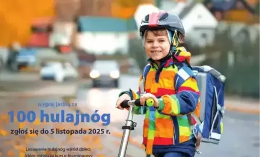 Zdjęcie do Wykonaj kurs i wygraj hulajnogę!&nbsp;