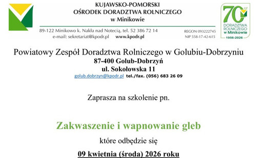 Zdjęcie do Szkolenia dla rolnik&oacute;w