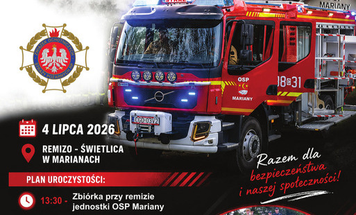 Zdjęcie do Uroczyste poświęcenie wozu ratowniczo - gaśniczego w Marianach