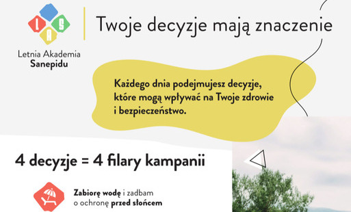 Zdjęcie do LAS &ndash; Letnia Akademia Sanepidu. Twoje decyzje mają znaczenie