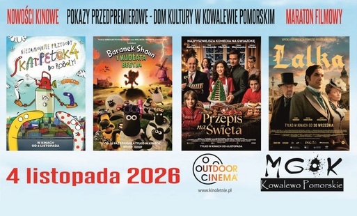 Zdjęcie do Filmowy listopad w Domu Kultury!