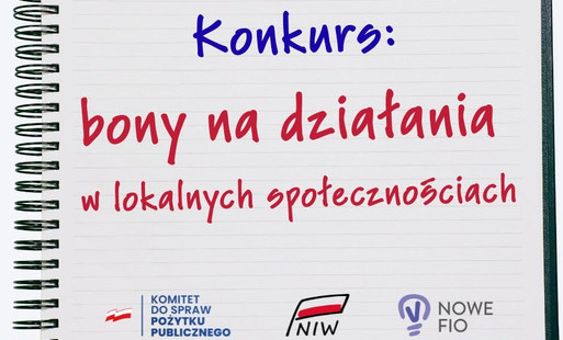 Zdjęcie do Konkurs &bdquo;Bony na rozw&oacute;j&rdquo; dla organizacji pozarządowych